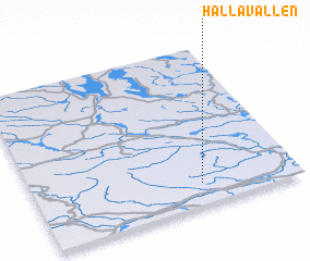 3d view of Hållavallen