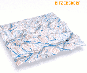 3d view of Ritzersdorf