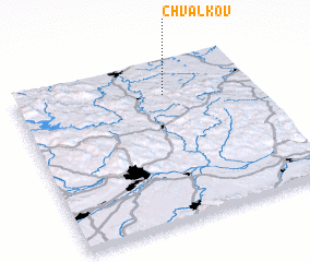 3d view of Chvalkov