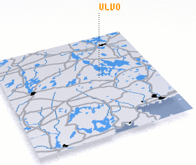 3d view of Ulvö