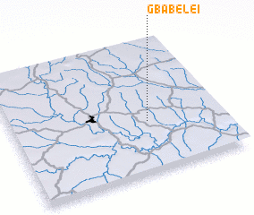 3d view of Gbabélé I
