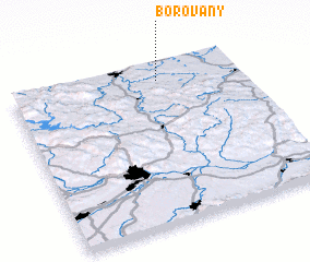 3d view of Borovany