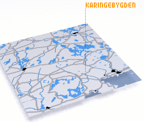 3d view of Käringebygden