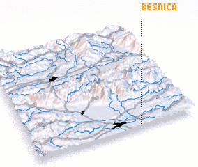 3d view of Besnica