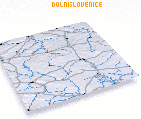 3d view of Dolní Slověnice