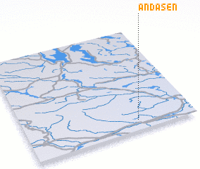 3d view of Andåsen