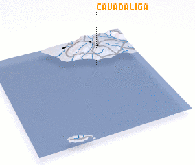 3d view of Cava dʼAliga
