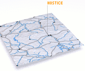 3d view of Hoštice