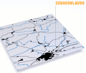 3d view of Sudovo Hlavno