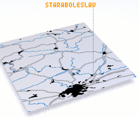 3d view of Stará Boleslav