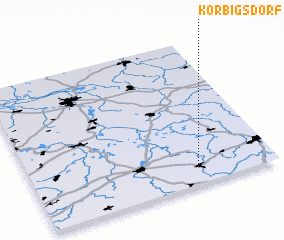 3d view of Körbigsdorf