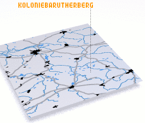 3d view of Kolonie Baruther Berg