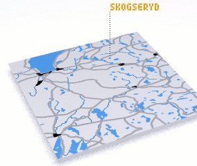 3d view of Skogseryd