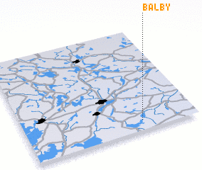 3d view of Bålby