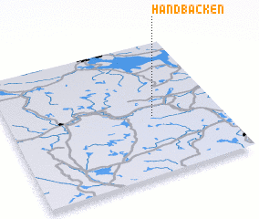 3d view of Handbacken