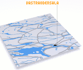 3d view of Västra Odensala