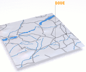 3d view of Doué