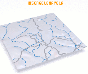 3d view of Kisengélé Mayéla