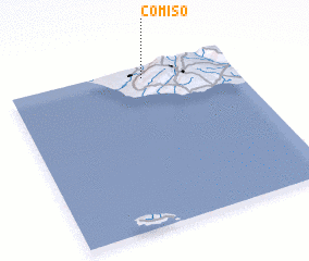 3d view of Comiso