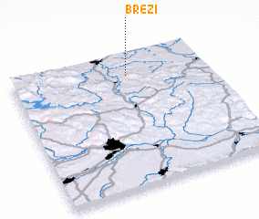 3d view of Březí