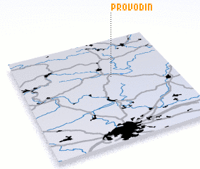 3d view of Provodín