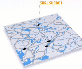 3d view of Skålsundet