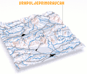 3d view of Vrhpolje pri Moravčah