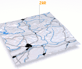 3d view of Žár