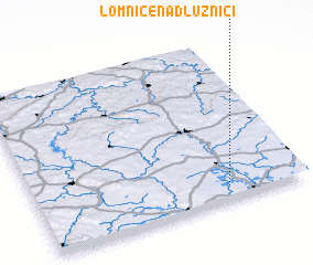 3d view of Lomnice nad Lužnicí