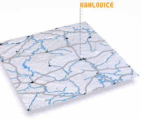 3d view of Kahlovice
