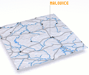 3d view of Malovice