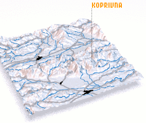 3d view of Koprivna