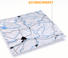 3d view of Aschbach Markt