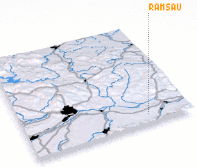 3d view of Ramsau