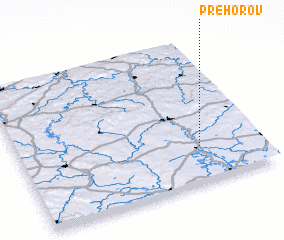 3d view of Přehořov