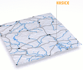 3d view of Košice