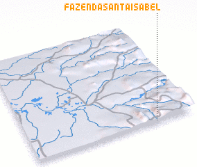 3d view of Fazenda Santa Isabel