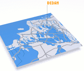 3d view of Bédam
