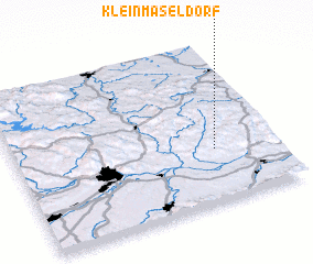 3d view of Kleinmaseldorf