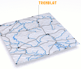 3d view of Třemblat