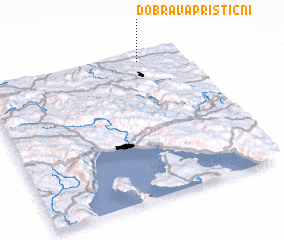 3d view of (( Dobrava pri Stični ))