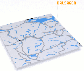 3d view of Dalsågen