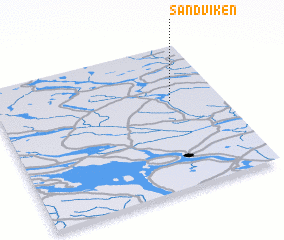 3d view of Sandviken