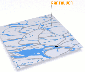 3d view of Raftälven