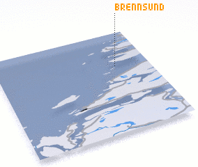 3d view of Brennsund