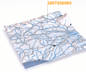 3d view of San Teodoro