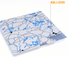 3d view of Hällevik