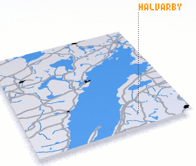 3d view of Halvarby