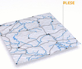 3d view of Pleše