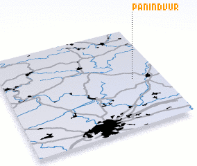 3d view of Panín Dvŭr